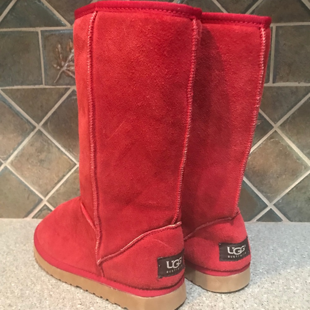 Ugg Australia Classic Tall red boots